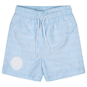 Mitch & Son Boys Pale Blue Swim Shorts